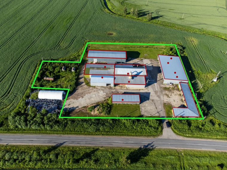 Parduodamos gamybinės, sandėliavimo patalpos Akacijų g., Valeravos k., Kauno r. sav., 3293 m2 ploto 3