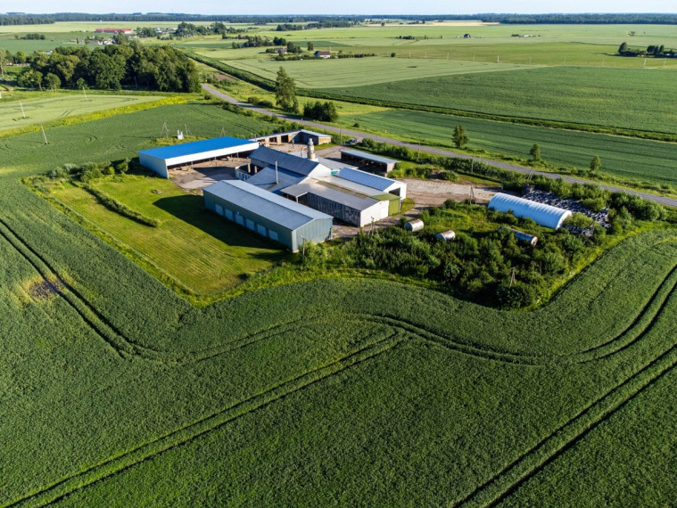 Parduodamos gamybinės, sandėliavimo patalpos Akacijų g., Valeravos k., Kauno r. sav., 3293 m2 ploto 1