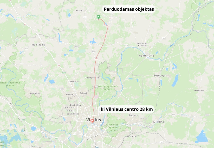 Parduodamas kitos paskirties sklypas Girijos g., Šepečių k., Vilniaus r. sav., 11.3 a ploto 8