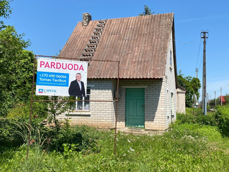 Parduodamas namas Vienybės g., Vilkaviškio m., Vilkaviškio r. sav., 22.07 m2 ploto, 1 aukštai 1