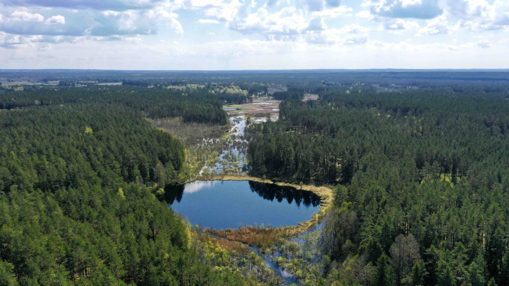 Parduodamas sklypas Šeškučių kaime, Vilniaus r., netoli Tapelio ežero, su į sklypą įeinančiu Lydekinio ežeru, 519 a ploto 3