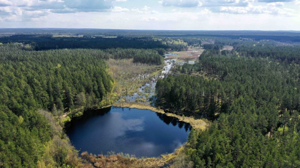 Parduodamas sklypas Šeškučių kaime, Vilniaus r., netoli Tapelio ežero, su į sklypą įeinančiu Lydekinio ežeru, 519 a ploto 15