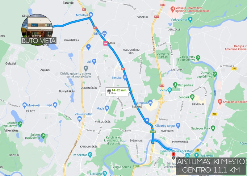 Nuomojamas namas Putiniškių g., Tarandė, Vilniaus m., Vilniaus m. sav., 98.57 m2 ploto, 2 aukštai 24