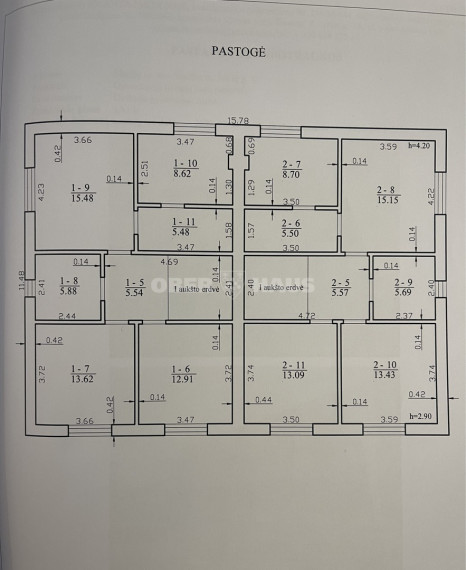 Parduodamas namas Šakių g., Šimšė, Šiaulių m., Šiaulių m. sav., 138.21 m2 ploto, 2 aukštai 12