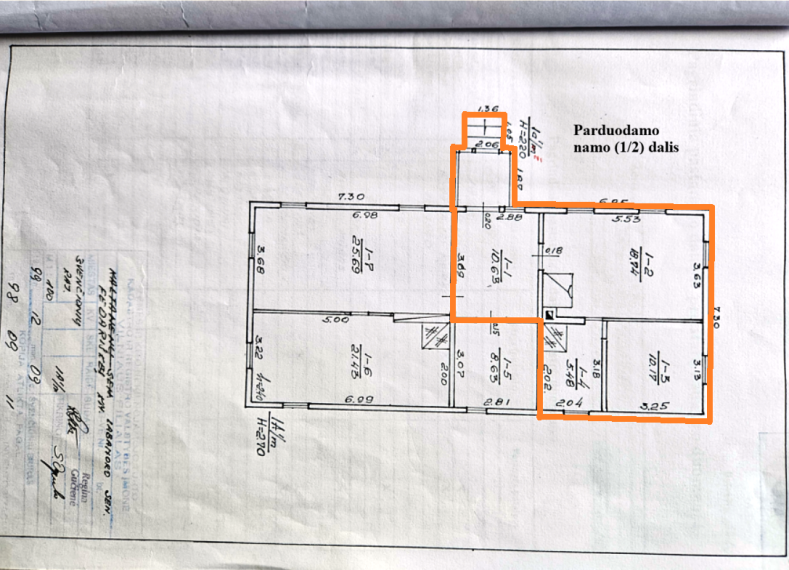 Parduodamas namas Fedariškių k., Švenčionių r. sav., 50 m² ploto 2 kambariai 21