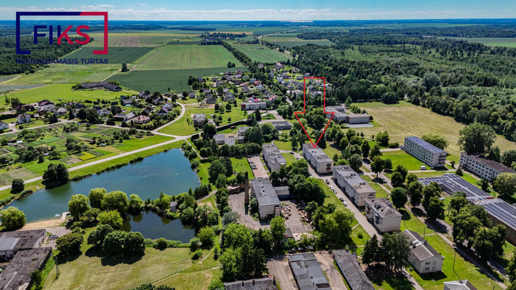 Parduodamas butas Liepų al., Lančiūnavos k., Kėdainių r. sav., 65.27 m² ploto 3 kambariai 2