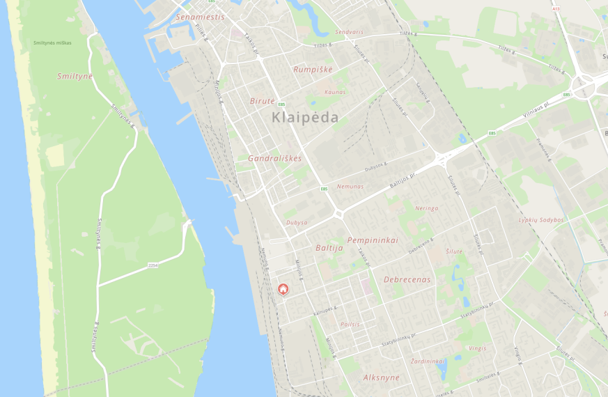Parduodamas butas Žalgirio g., Žvejybos uostas, Klaipėdos m., Klaipėdos m. sav., 32.12 m² ploto 1 kambarys 16