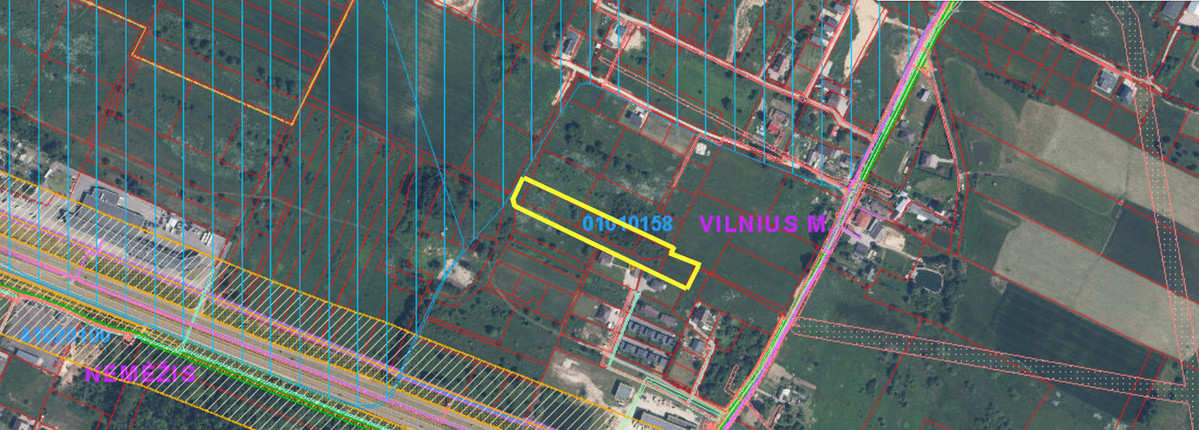 Parduodamas sklypas Bretonų g., Kalnėnuose, Vilnius, 73.5 a ploto 38