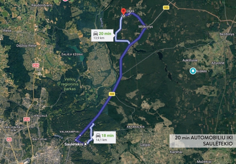 Parduodamas namas Beržo 1-oji g., Sakiškių k., Vilniaus r. sav., 75.62 m2 ploto, 2 aukštai 44