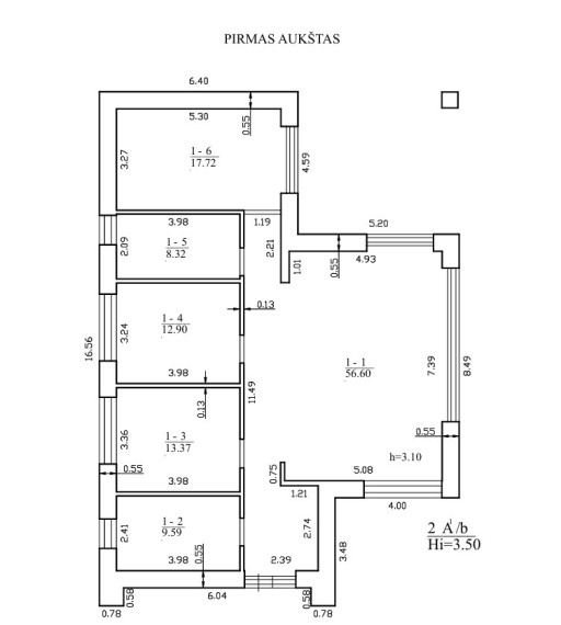 Parduodamas namas Piliarožių g., Pyplių k., Kauno r. sav., 119.8 m2 ploto, 1 aukštai 18
