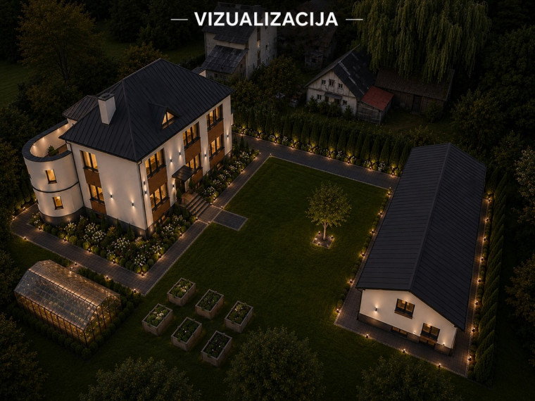 Parduodamas namas Kurorto g., Birštono m., Birštono sav., 262.85 m2 ploto, 2 aukštai 4