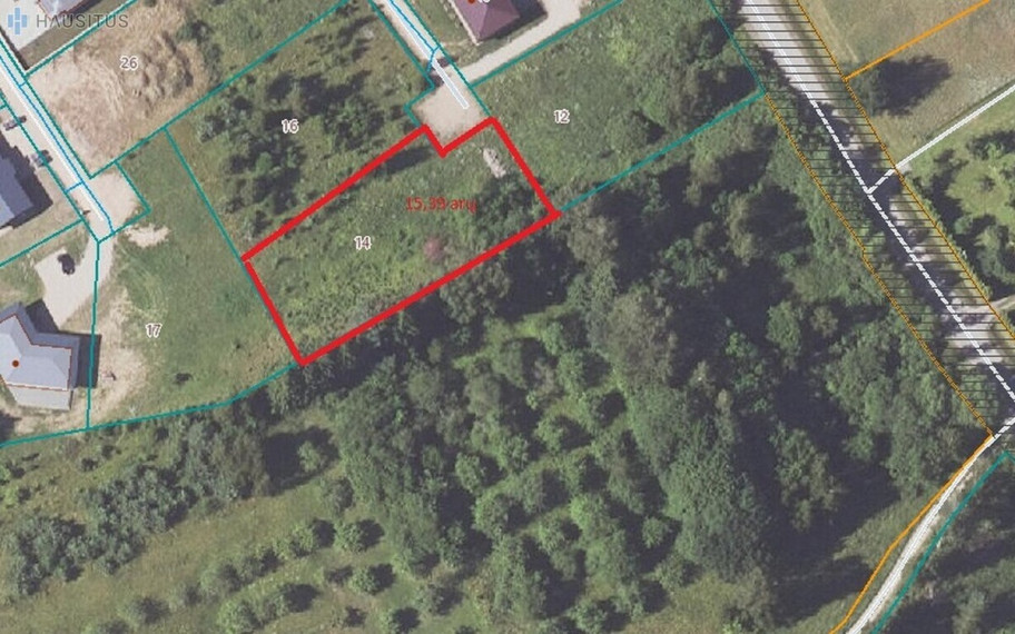 Parduodamas sklypas Bajorų g., Liudiškiai, 15.39 a ploto 2