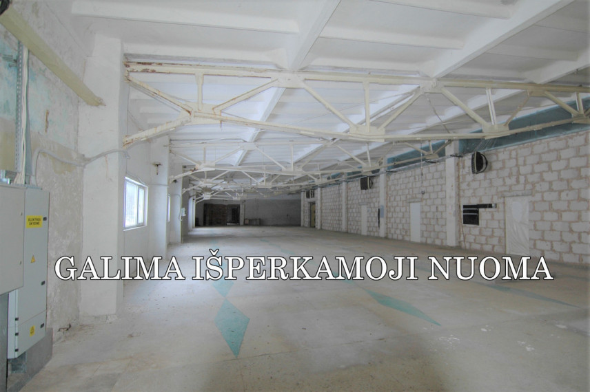 Parduodamos gamybinės, kitos paskirties patalpos Dūkšto kel. , Visagino m., Visagino sav., 1310.66 m2 ploto 2