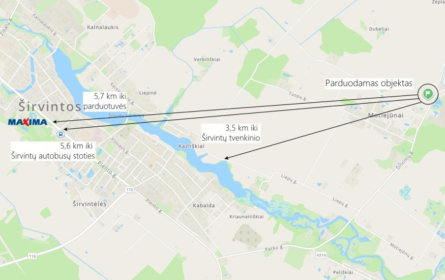 Parduodamos sandėliavimo patalpos  Širvintų g., Motiejūnų k., Širvintų r. sav., 468.63 m2 ploto 13