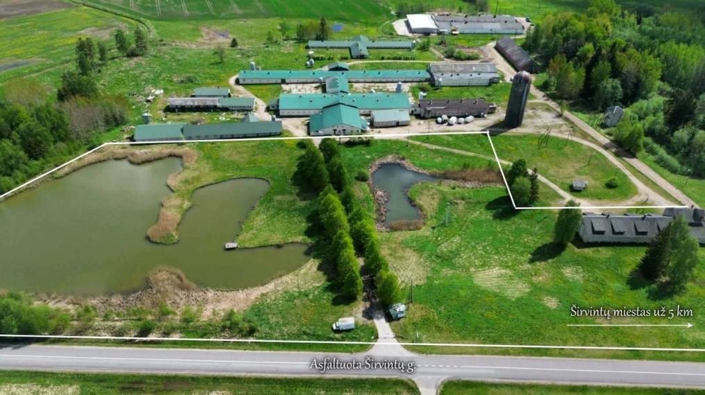 Parduodamos sandėliavimo patalpos  Širvintų g., Motiejūnų k., Širvintų r. sav., 468.63 m2 ploto 1