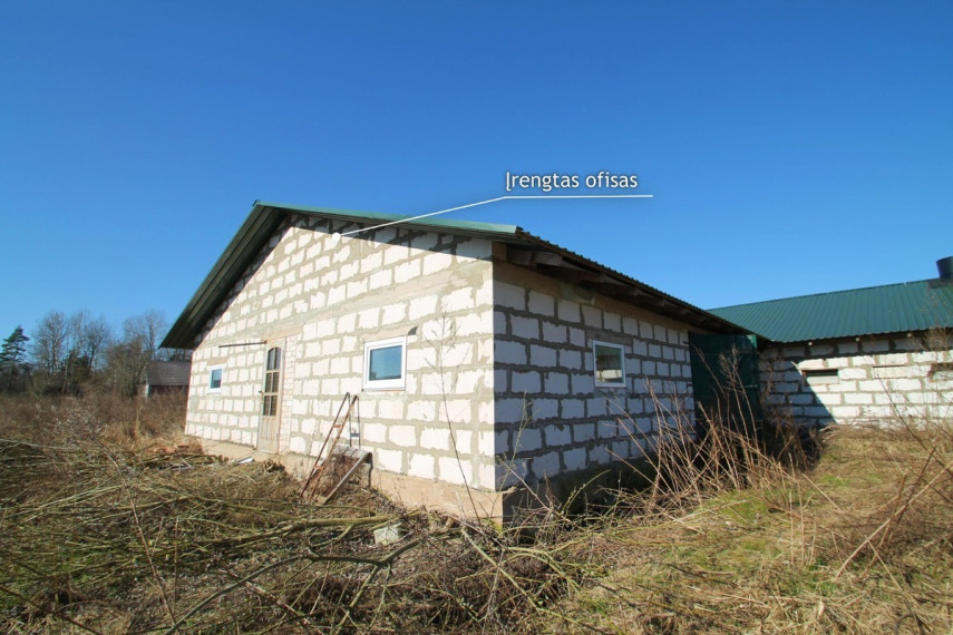 Parduodamos gamybinės, sandėliavimo patalpos Širvintų g., Motiejūnų k., Širvintų r. sav., 1236 m2 ploto 13
