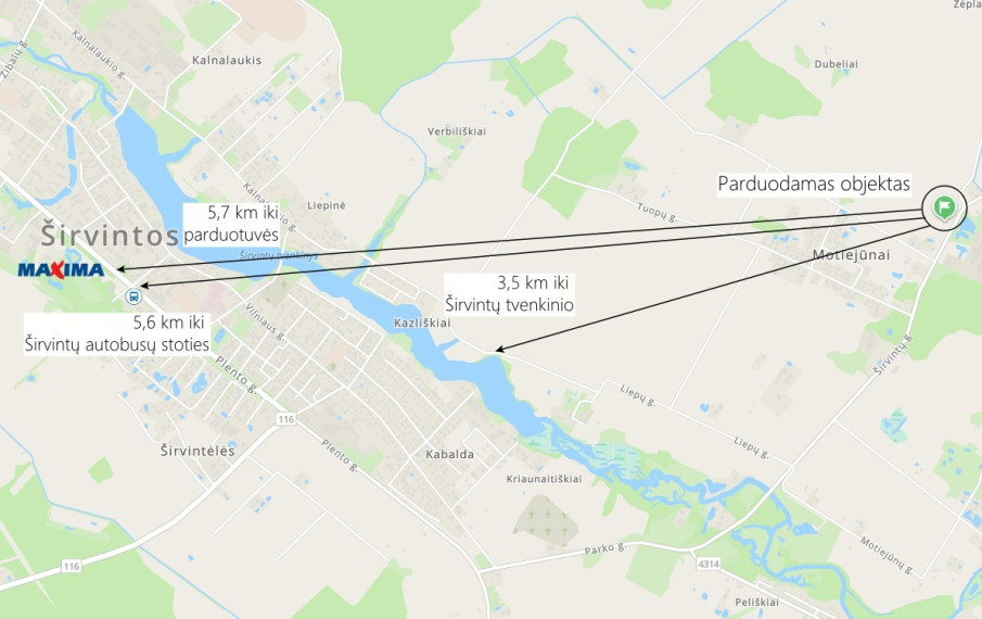 Parduodamos gamybinės, sandėliavimo patalpos Širvintų g., Motiejūnų k., Širvintų r. sav., 1236 m2 ploto 21