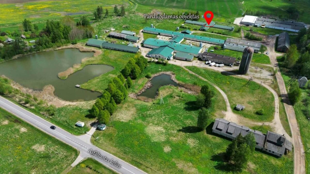 Parduodamos gamybinės, sandėliavimo patalpos Širvintų g., Motiejūnų k., Širvintų r. sav., 1236 m2 ploto 1