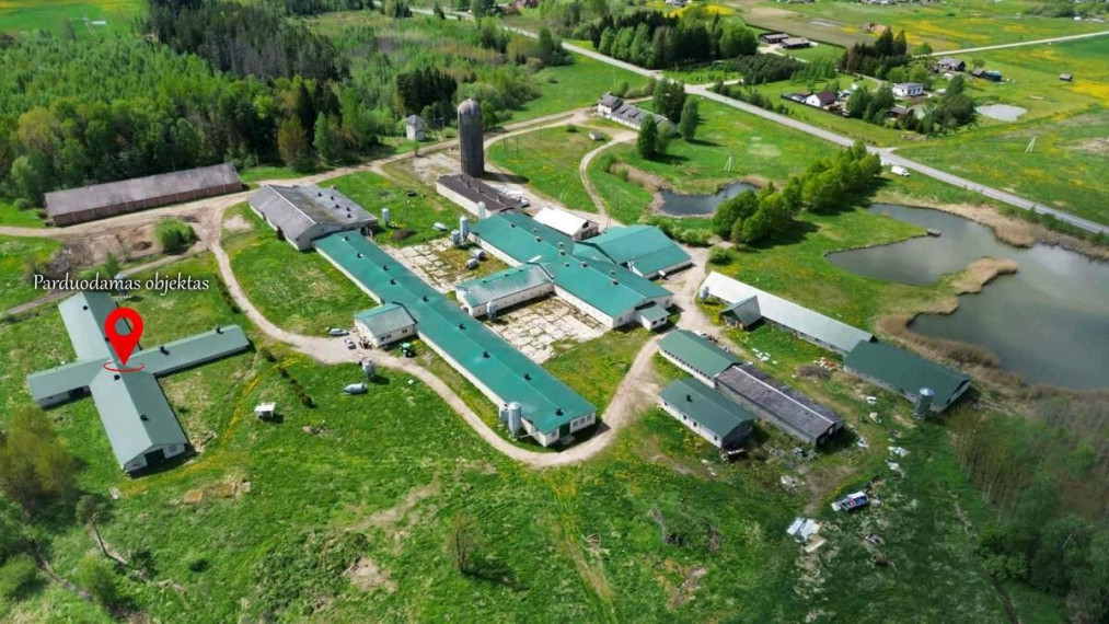 Parduodamos gamybinės, sandėliavimo patalpos Širvintų g., Motiejūnų k., Širvintų r. sav., 1236 m2 ploto 2