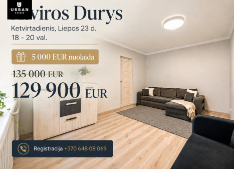 Parduodamas butas Vandentiekio g., Naujamiestyje, Vilnius, 41.66 kv.m ploto Parduodamas butas Vandentiekio g., Naujamiestyje, Vilnius, 41.66 kv.m ploto