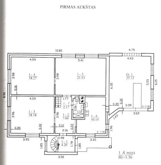 Parduodamas namas Pušų g., Kauno m., Kauno m. sav., 250.27 m2 ploto, 2 aukštai 44