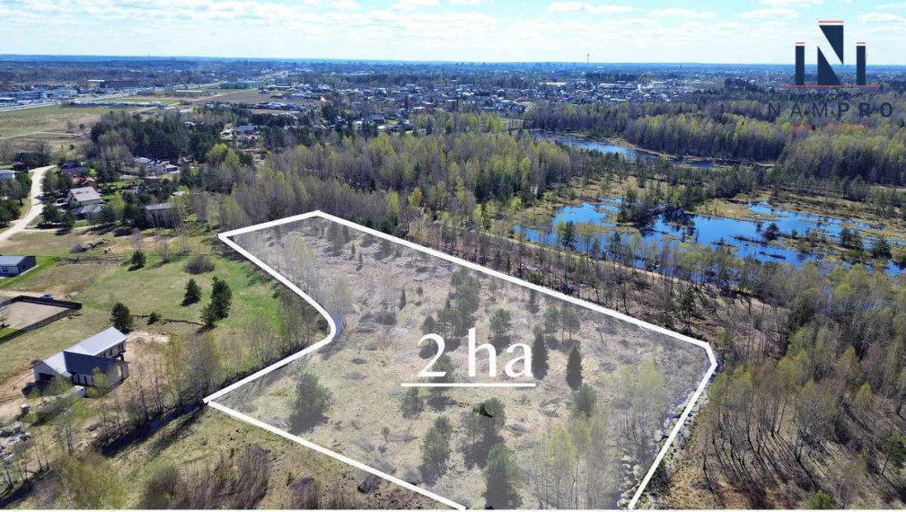 Vilniaus rajone, Raisteniškėse, parduodamas 2 ha sklypų masyvas namų statybai 5