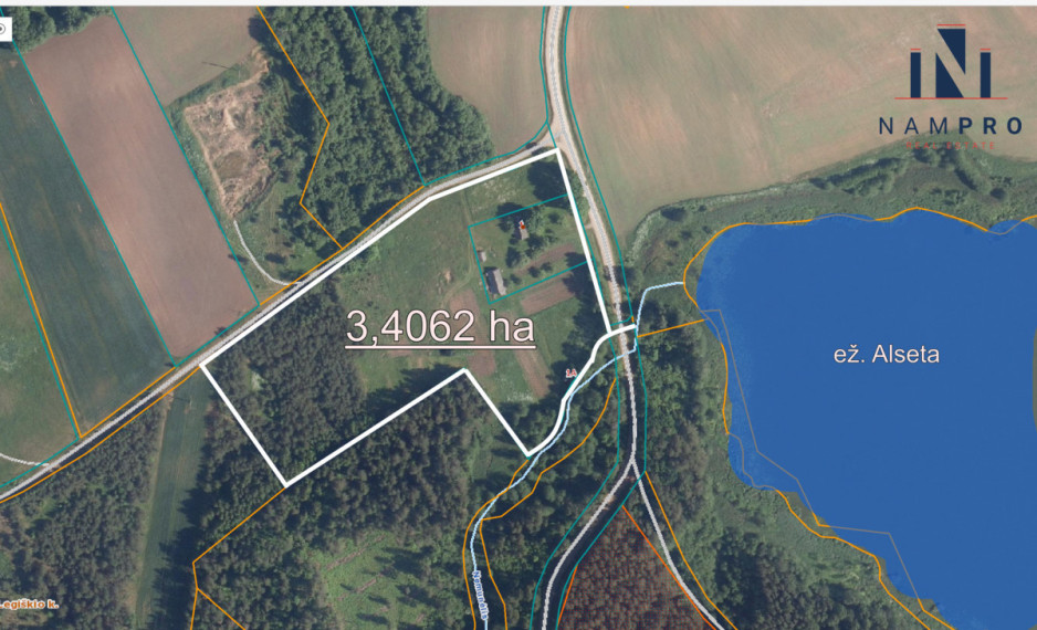 Rokiškio raj., Alsetos k., šalia Alsetos ež. parduodama 112.47 kv.m ploto sodyba 24