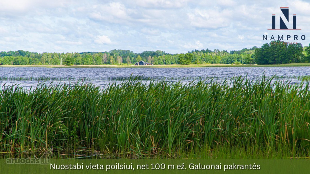 Molėtų raj., Liešiškių k., šalia Galuono ežero, parduodamas 1.632 a ploto sklypas 10