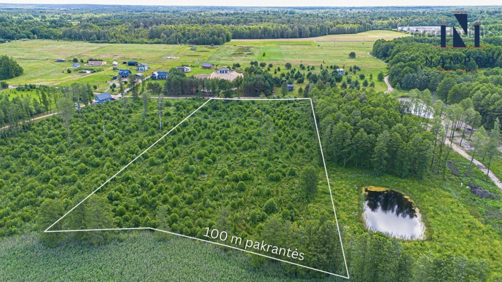Molėtų raj., Liešiškių k., šalia Galuono ežero, parduodamas 1.632 a ploto sklypas 12