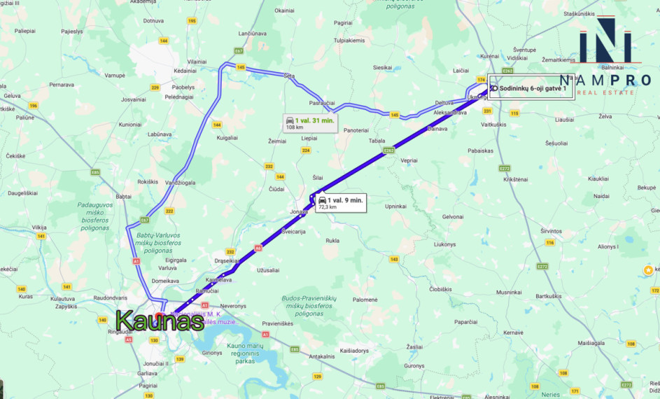 Parduodamas sodo namas Sodininkų 6-oji g., Varkališkiai, 149.52 kv.m ploto, 2 aukštai 34
