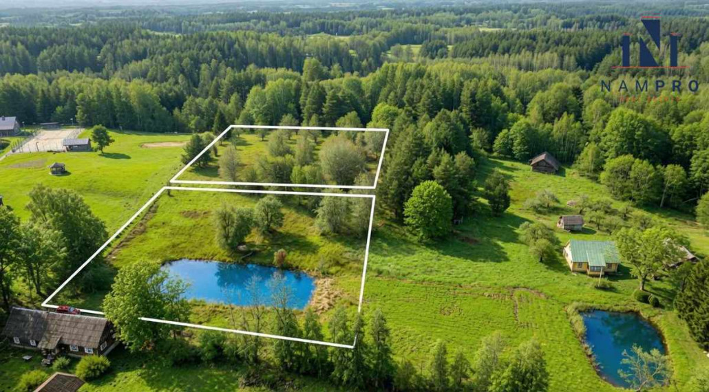Švenčionių raj.,  Čiūlėnų k., parduodamas 1.1 ha sklypas su tvenkiniu namo statybai 1