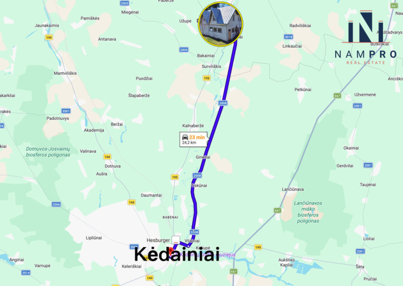 Parduodamos patalpos Burveliai, 135.16 kv.m ploto 26