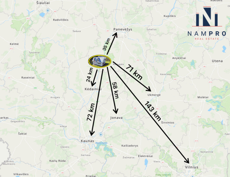 Parduodamos patalpos Burveliai, 135.16 kv.m ploto 28