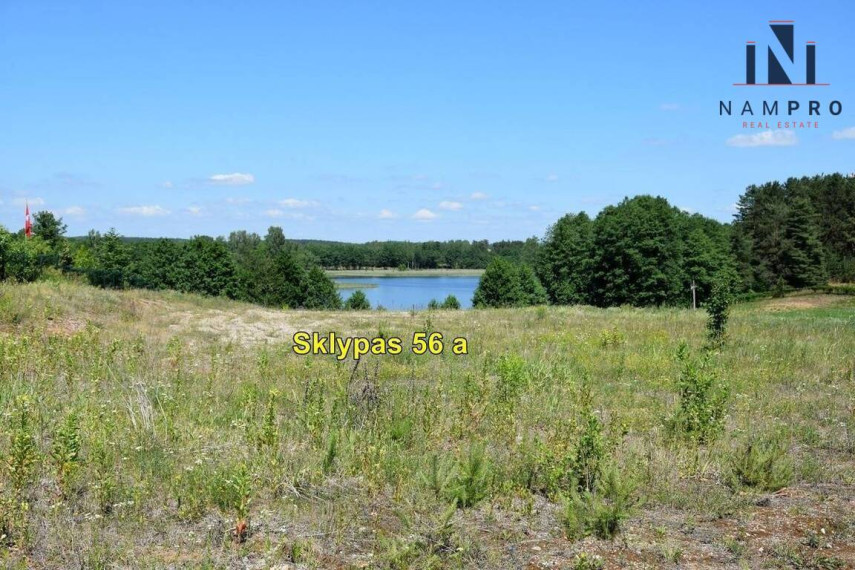 Trakų raj., Katišių k., prie ežero, parduodamas 1 ha ploto namų valdos sklypas 13