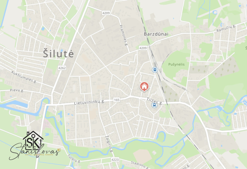 PARDUODAMAS 2 KAMBARIŲ SU HOLU BUTAS ŠILUTĖJE, MELIORATORIŲ AL. 3 26