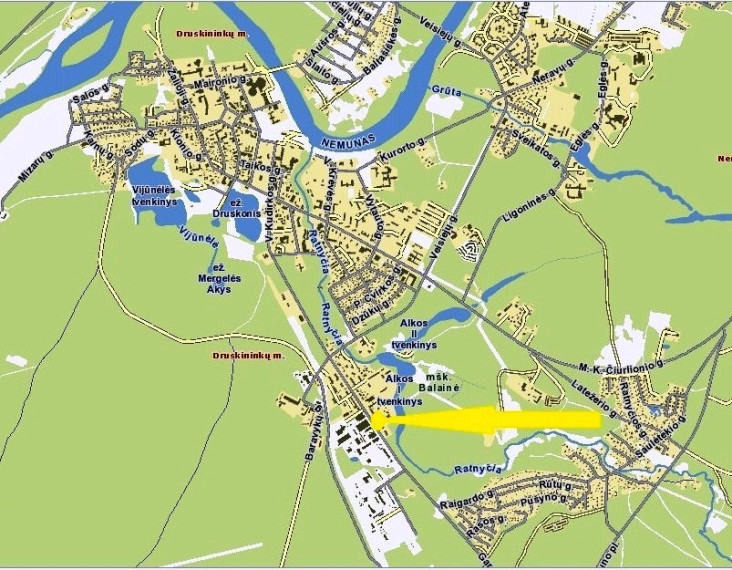 Parduodamas butas Gardino g., Druskininkų m., Druskininkų sav., 32.98 m2 ploto, 2 kambariai 23