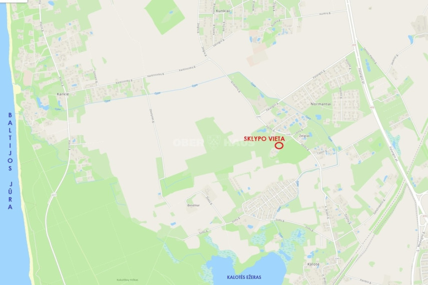 Parduodamas žemės ūkio paskirties sklypas Parko g., Zeigių k., Klaipėdos r. sav., 25 a ploto 24