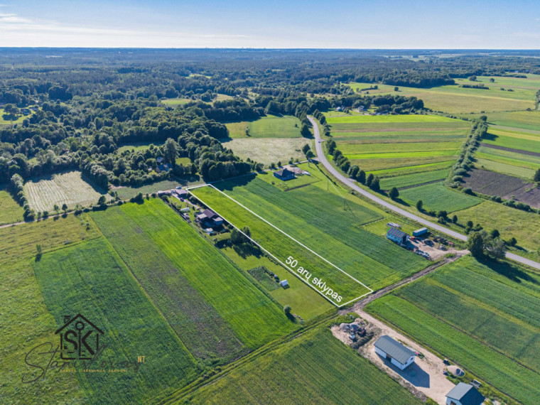 PARDUODAMAS 50 ARŲ NAMŲ VALDOS SKLYPAS MEISKIŲ K., PIEVŲ G. 9 1