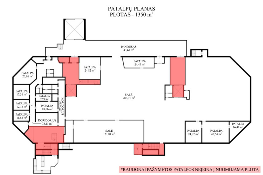Nuomojamos administracinės, gamybinės, paslaugų, prekybos, sandėliavimo patalpos Rodūnios kel., Vilniaus m., Vilniaus m. sav., 1350 m2 ploto 4
