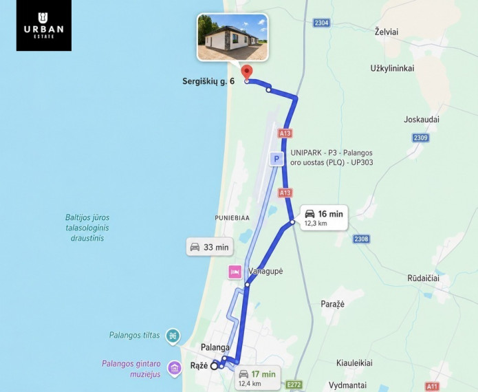 Parduodamas namas Sergiškių g., , Palanga, 80 kv.m ploto 19