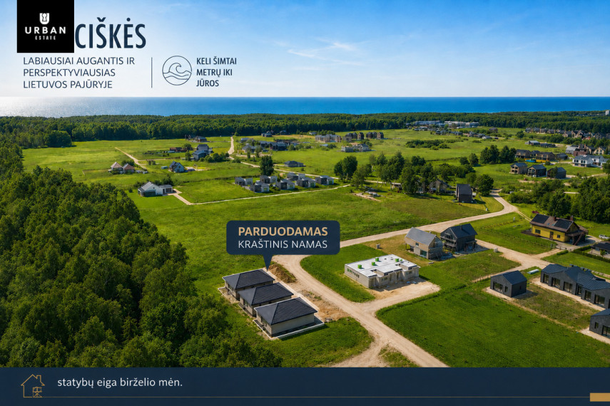 Parduodamas namas Sergiškių g., , Palanga, 80 kv.m ploto 14