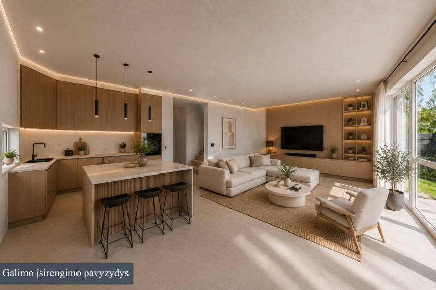 Parduodamas namas Liepų g., Bukiškio k., Vilniaus r. sav., 123.64 m2 ploto, 2 aukštai 14