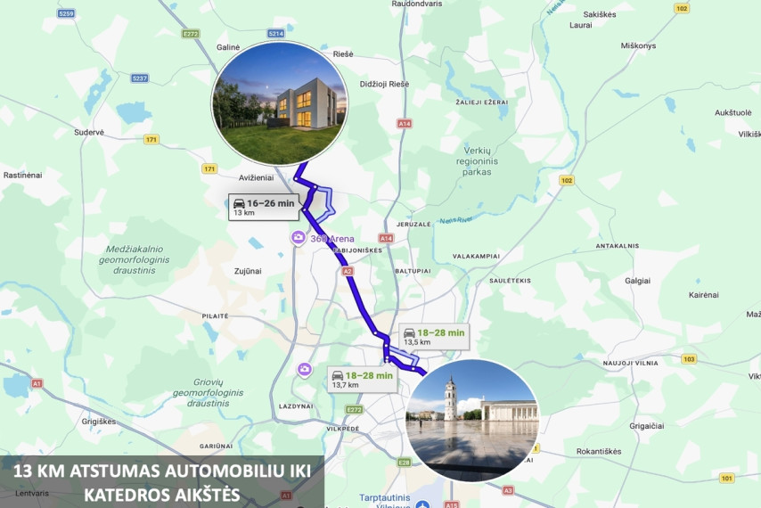 Parduodamas namas Liepų g., Bukiškio k., Vilniaus r. sav., 123.64 m2 ploto, 2 aukštai 38