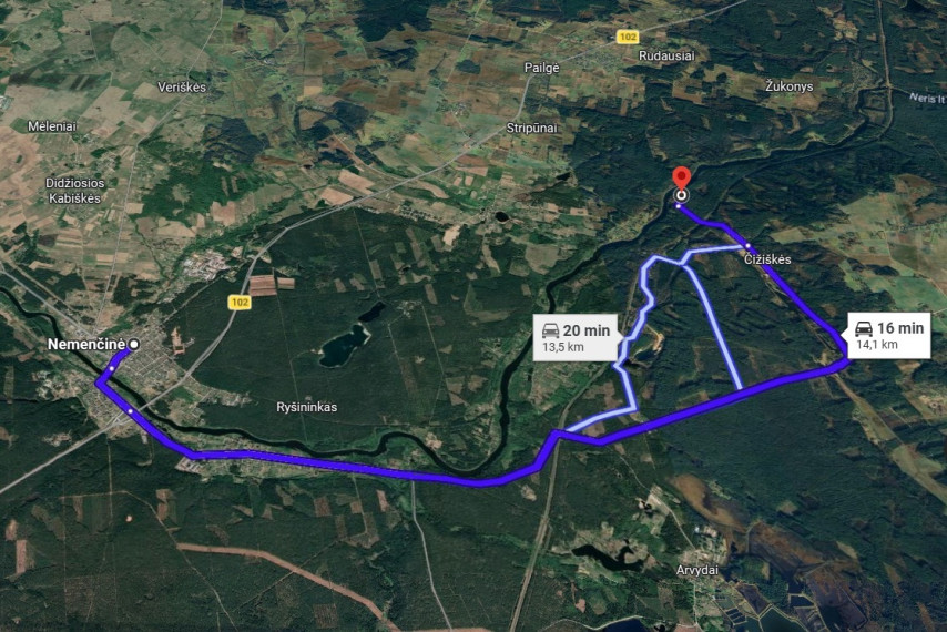 Parduodamas namas Skališkių k., Vilniaus r. sav., 58.06 m2 ploto, 1 aukštai 43