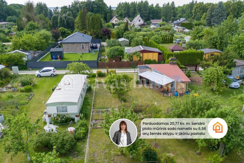 Parduodamas namas Rėkyvos Sodų 4-oji g., Šiaulių m., Šiaulių m. sav., 20.77 m2 ploto, 1 aukštai 1