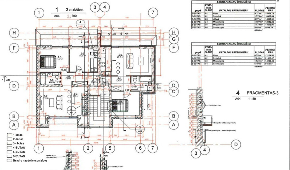 Parduodamos administracinės, kitos paskirties, maitinimo patalpos Tilžės g., Centras, Šiaulių m., Šiaulių m. sav., 525.2 m2 ploto 20