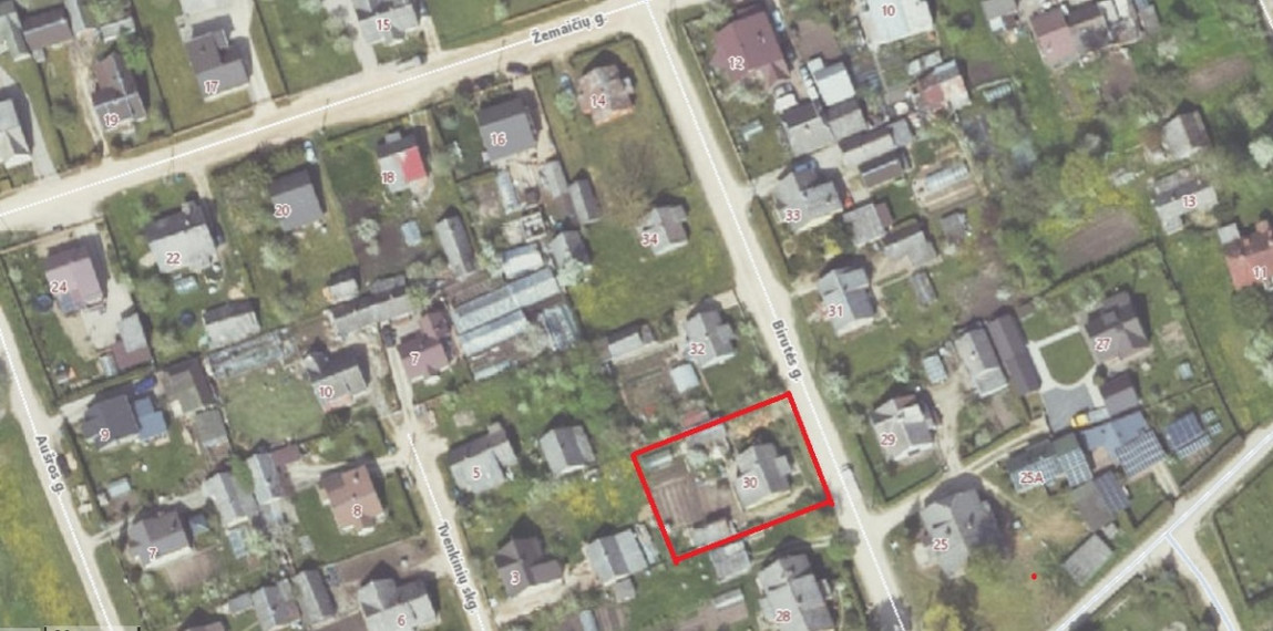 Parduodamas namas Birutės g., Ukmergės m., Ukmergės r. sav., 94.05 m2 ploto, 1 aukštai 28