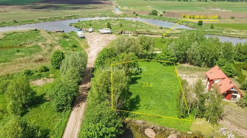 Parduodamas namų valdos paskirties sklypas Mokyklos g., Drevernos k., Klaipėdos r. sav., 22 a ploto 2