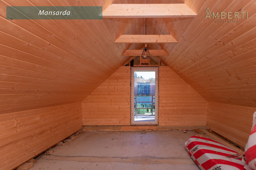 Parduodamas namas Rožių g., Pašvinių k., Šiaulių r. sav., 46.70 m² ploto 3 kambariai 12
