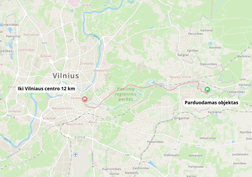 Parduodamas namas Kurapkų g., Vilniaus m., Vilniaus m. sav., 58 m2 ploto, 1 aukštai 20